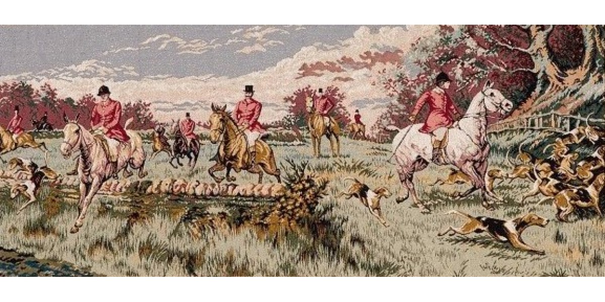 Gobelín Tapisserie  Chasse a courre